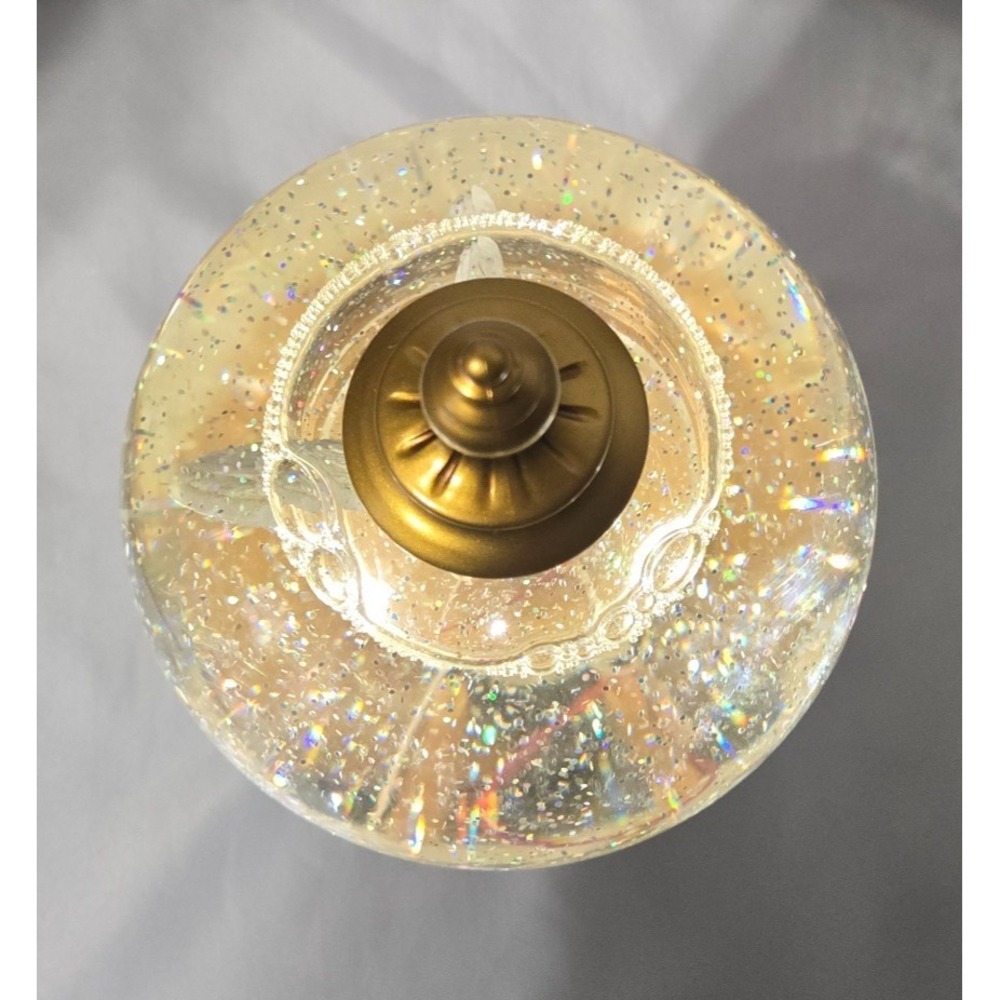 Cracker Barrel Angel Glitter Globe Illuminated Continual Glitter Motion video - Picture 7 of 14